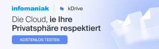 Infomaniak kDrive Banner